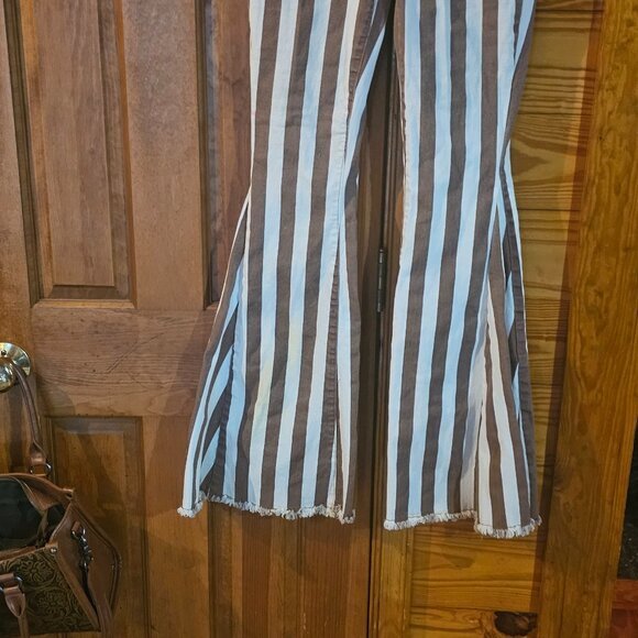 Brown striped jeans - Picture 3 of 3